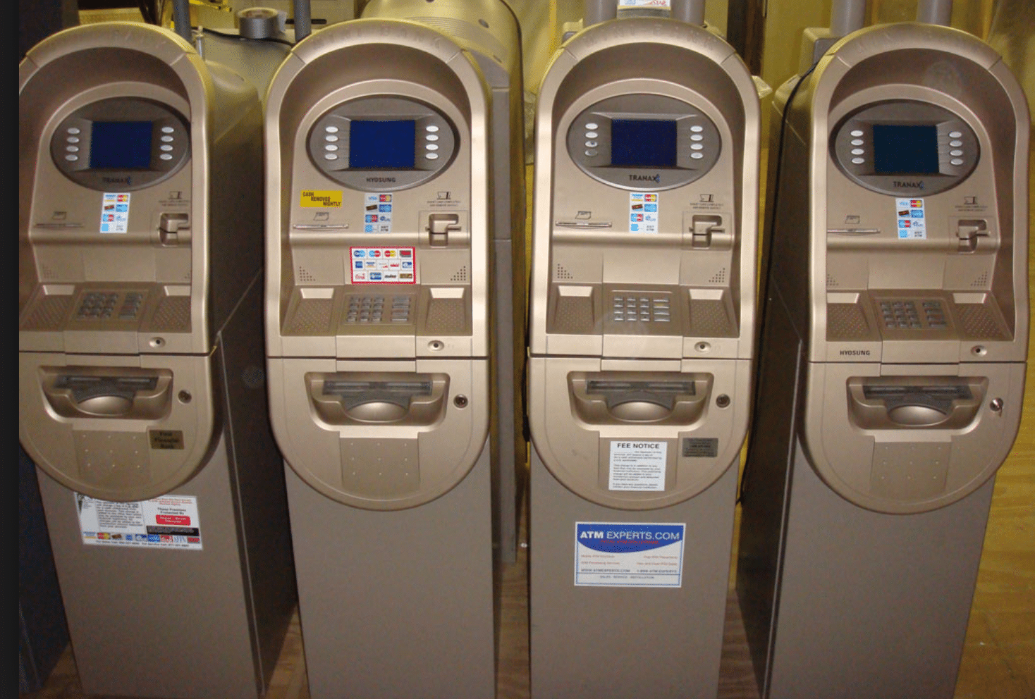 used ATM machine- Hyosung Mini bank 1500